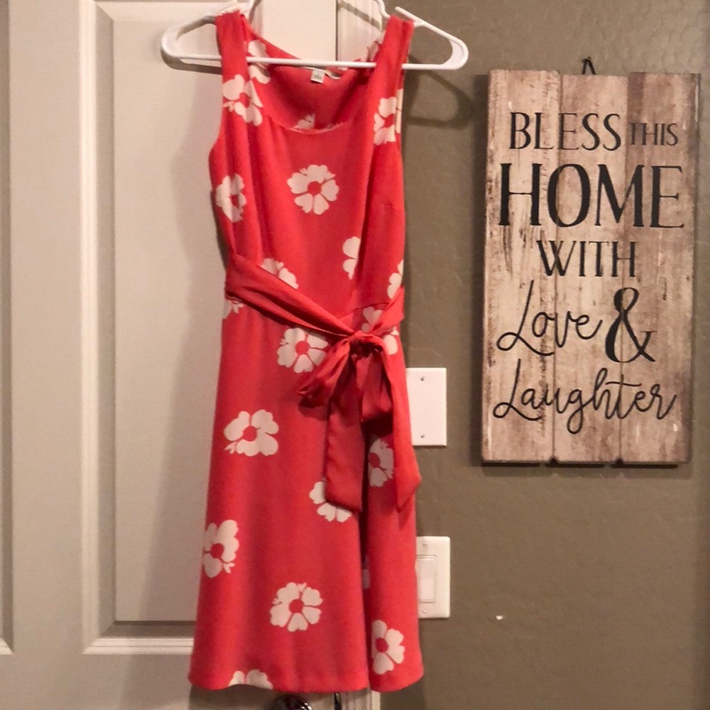 LC Coral Flower Dress